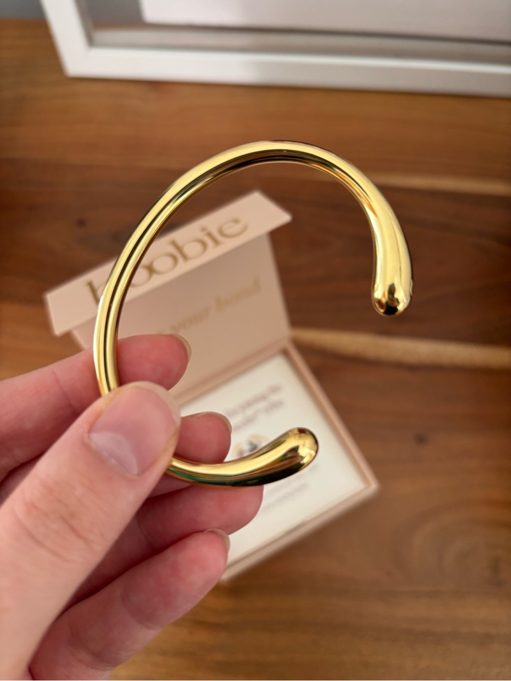 NEW Original Boobie Nursing Bracelet - Signature Gold